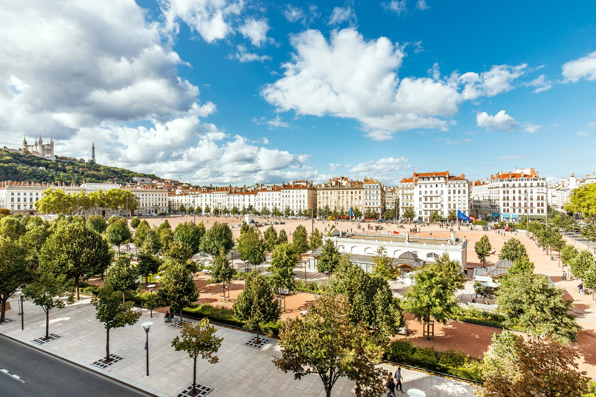 Lyon city view